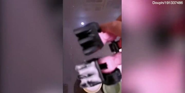 El perro que protege a su pequeña dueña mientras la retan