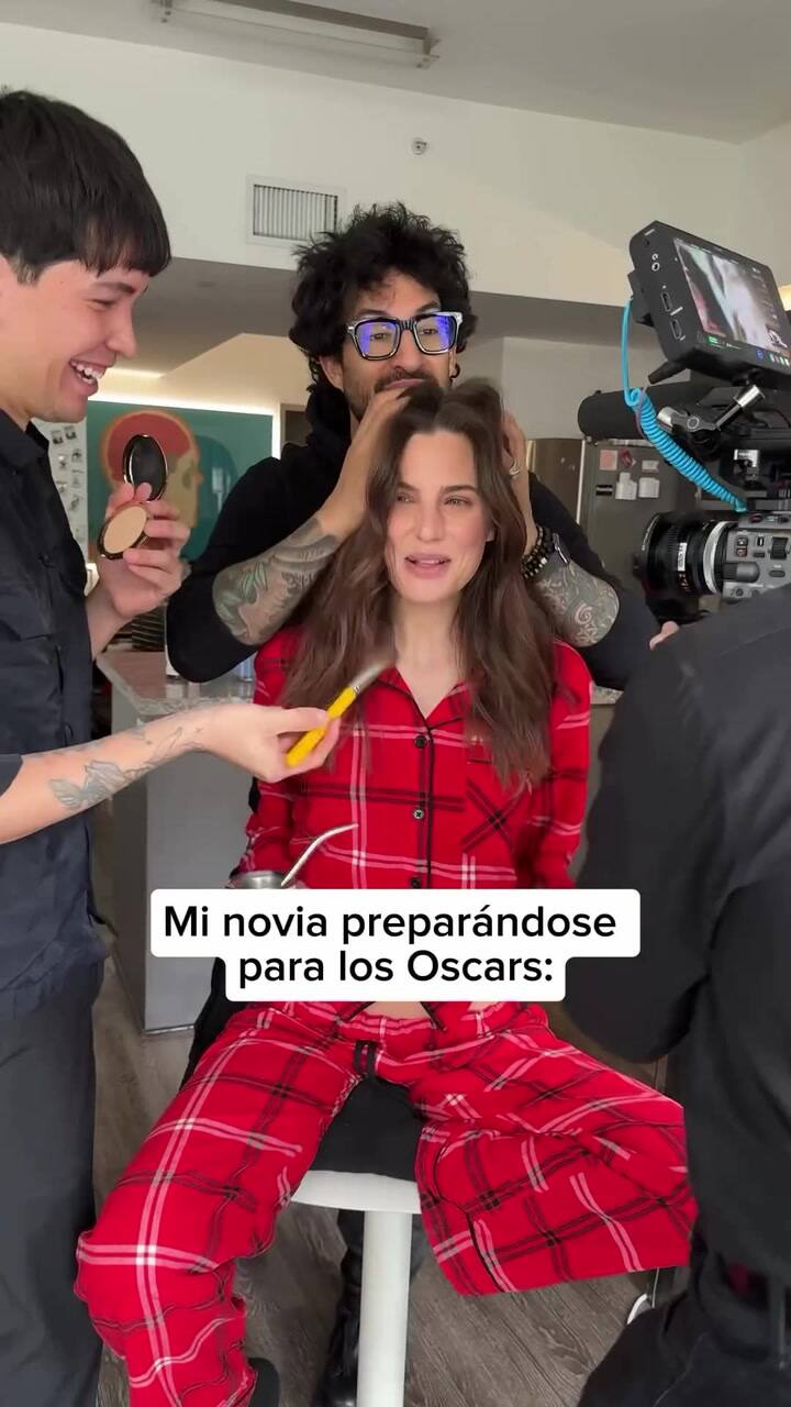 Así se preparó la actriz argentina, Macarena Achaga para los Oscar