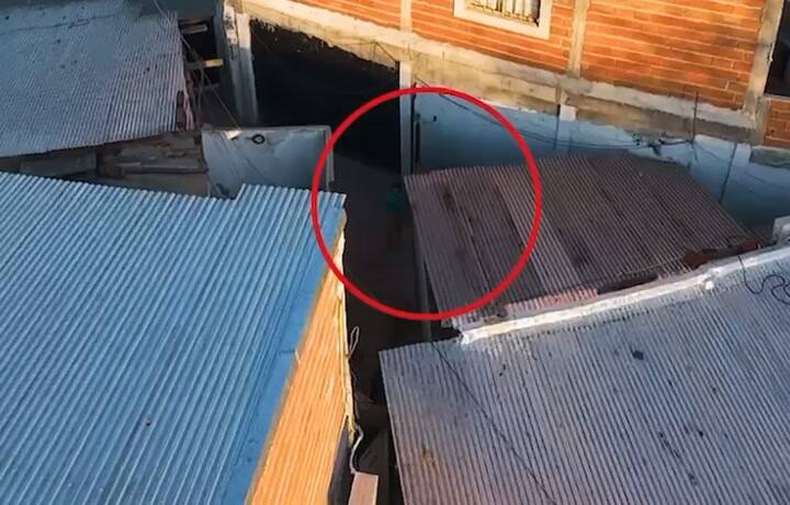 Gracias a un dron atraparon a una mujer que escapaba de un allanamiento en Rosario