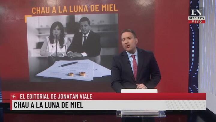 Chau a la luna de miel. El editorial de Jonatan Viale.