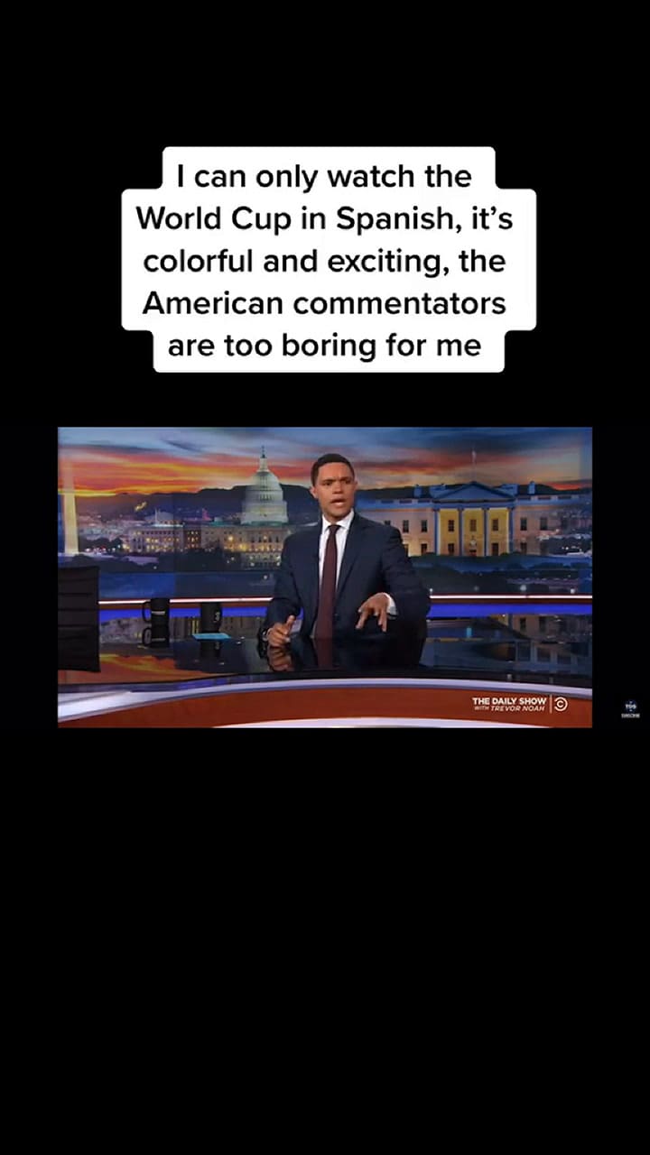 Trevor Noah hizo una polémica declaración sobre las transmisiones del Mundial en Estados Unidos