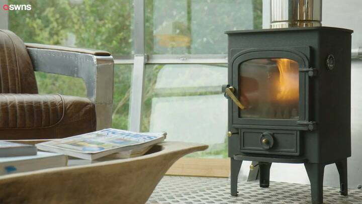 La nave espacial que construyó la pareja