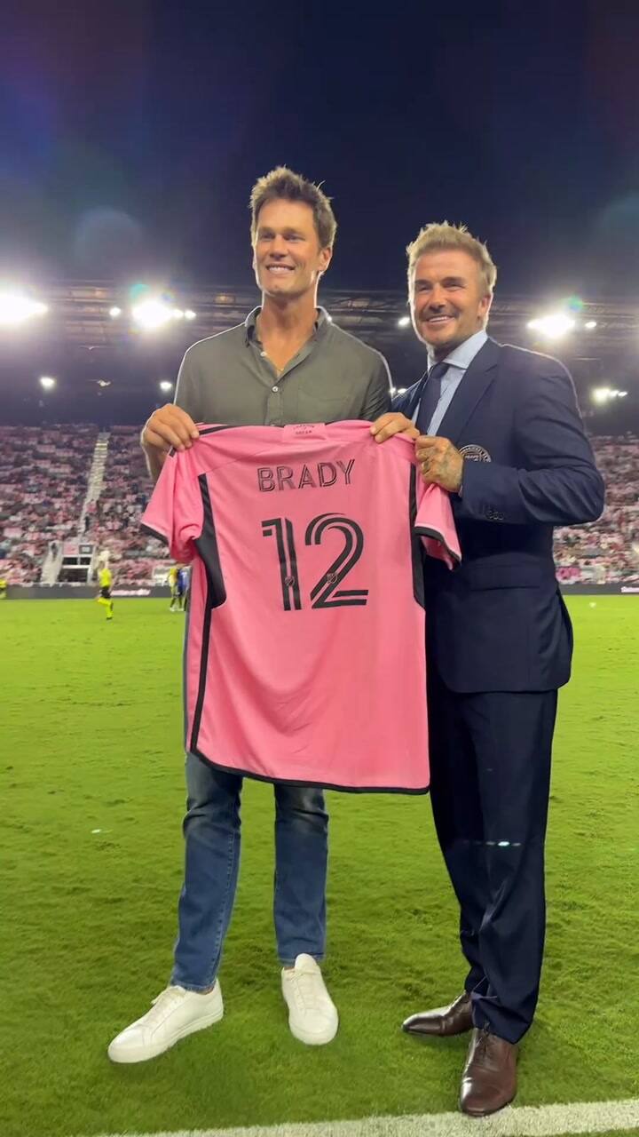 "Pink Always Suits A GOAT", la publicación de Beckham