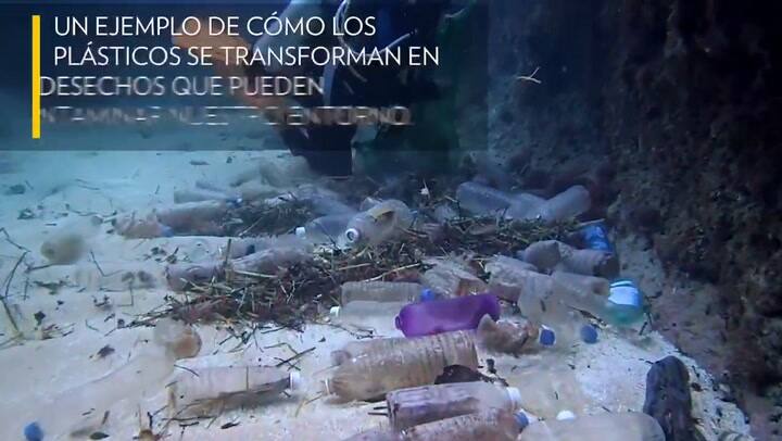 Dónde van las botellas de plástico descartables - Fuente: National Geographic