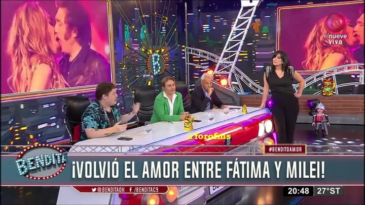 Luca Martin apuntó contra Fátima Florez