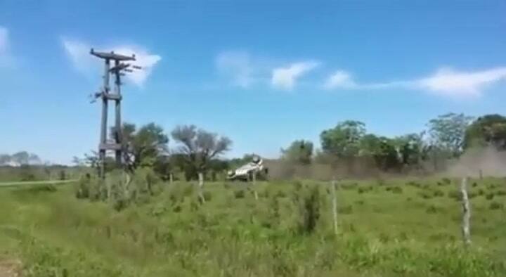 Tremendo vuelco de David Nalbandian - Fuente: El Litoral