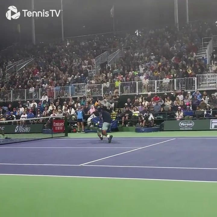 Gaël Monfils en Indian Wells