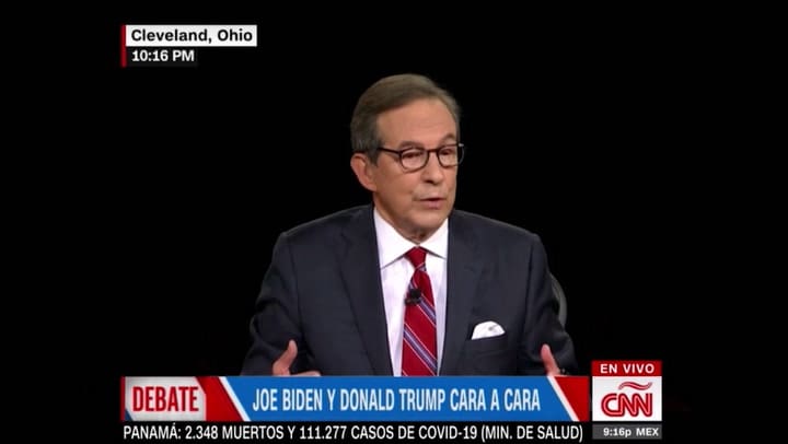 Debate presidencial: Medio Ambiente - Fuente: CNN en Español