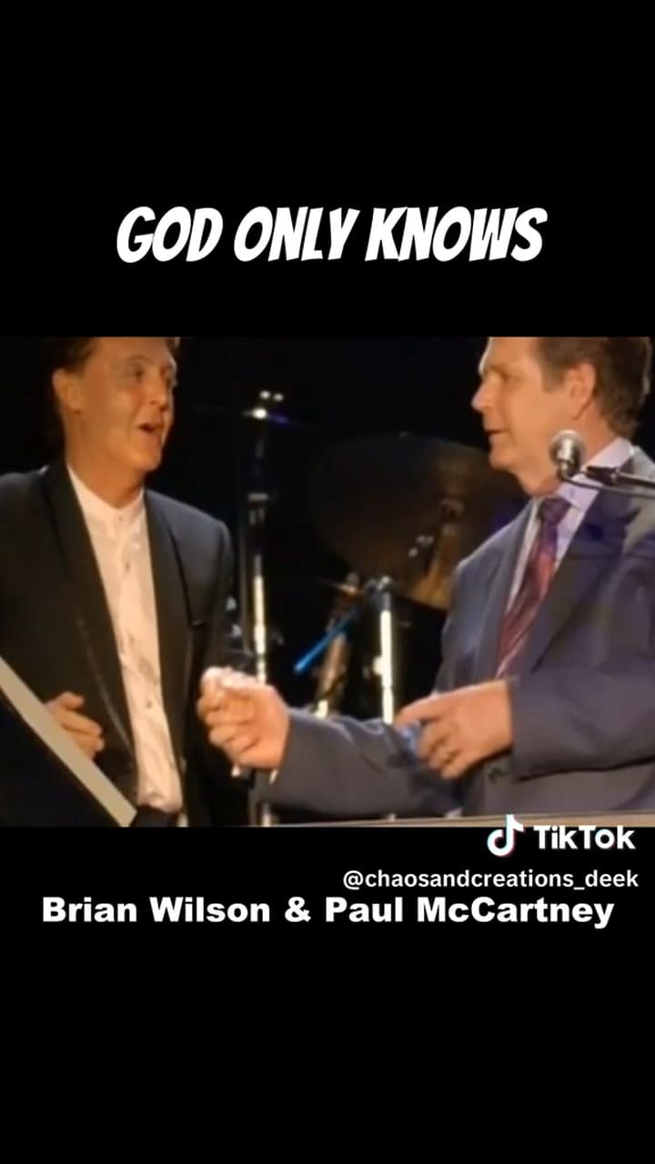 "God Only Know", cantada en vivo por Brian Wilson y Paul McCartney
