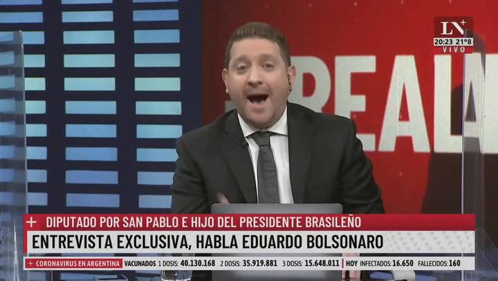 Eduardo Bolsonaro, diputado por San Pablo: 'Argentina está en camino a ser Venezuela'