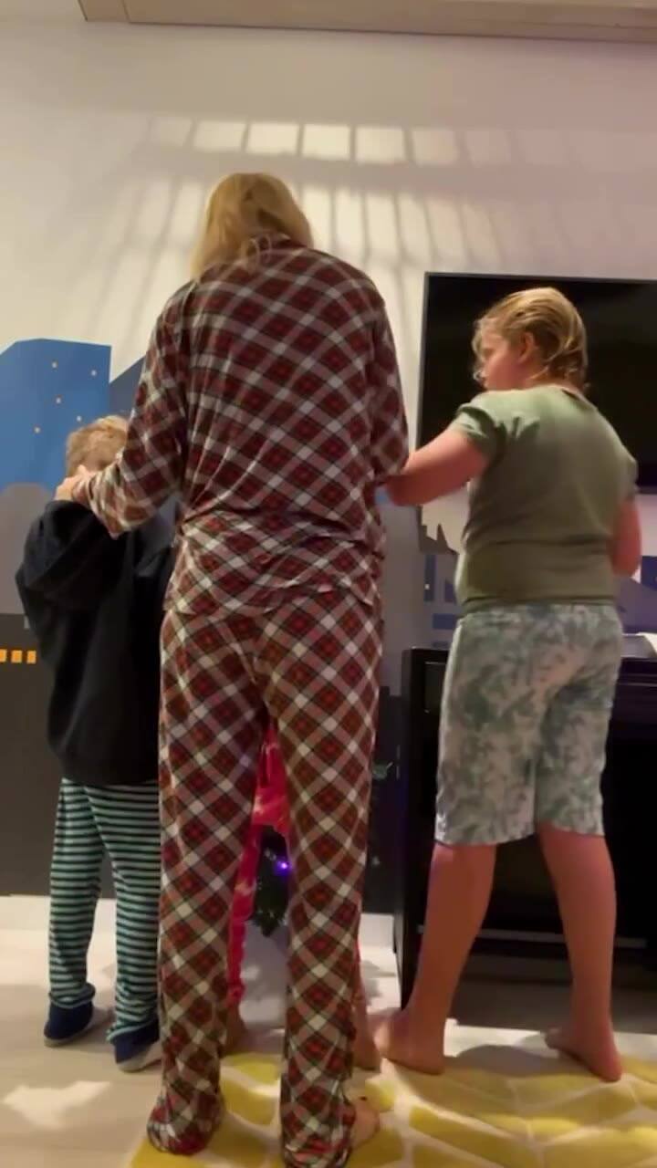 Luisana Lopilato mostró la decoración navideña de su casa