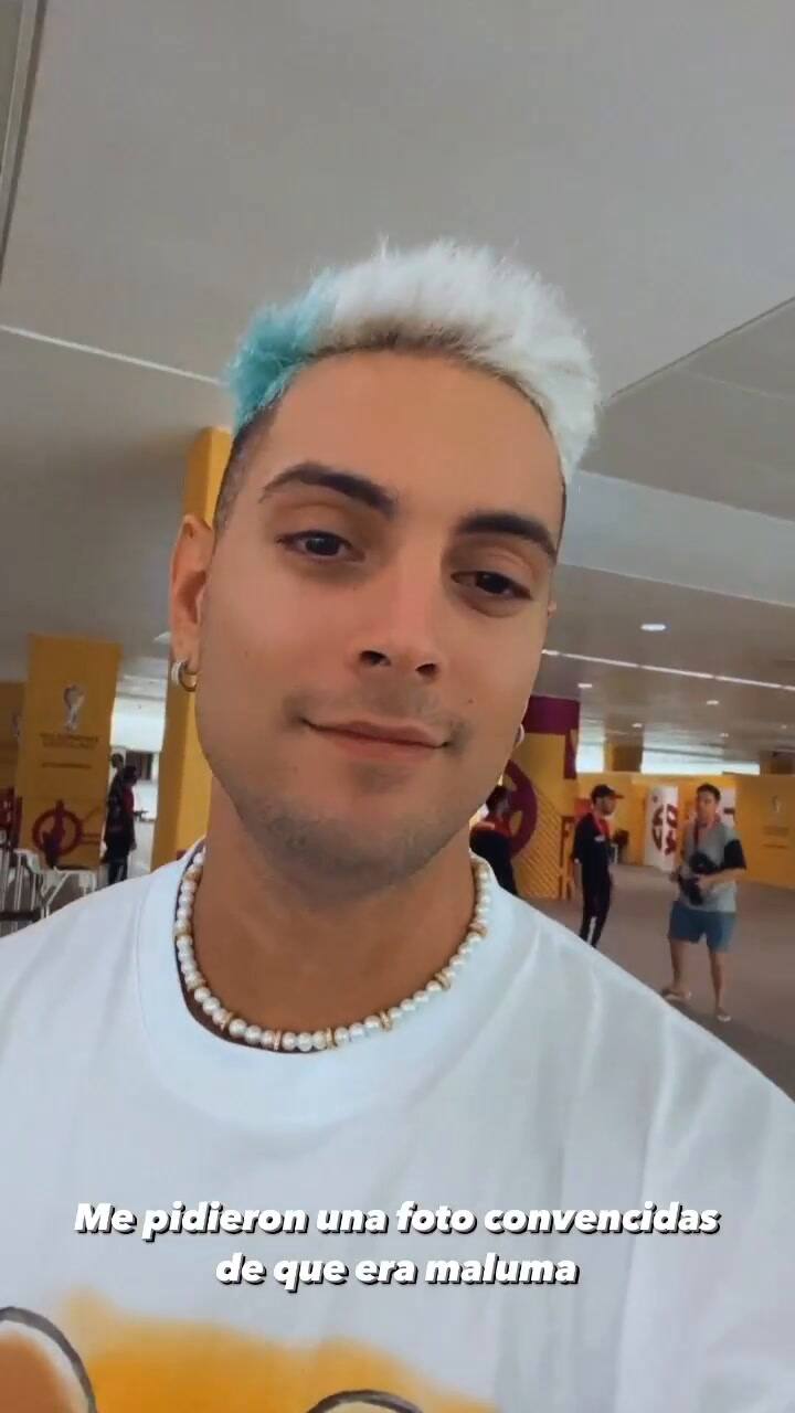 Cosco contó que cuando llegó a Qatar lo confundieron con Maluma y le hicieron una pregunta insólita