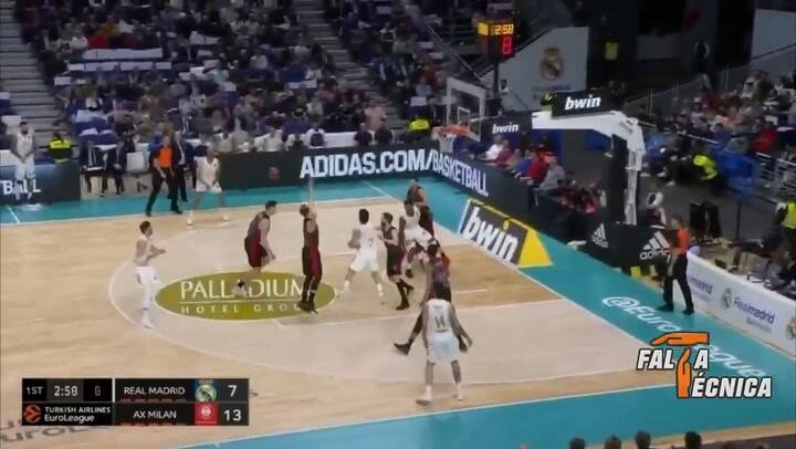 Campazzo: otro show de asistencias en el éxito de Real Madrid ante el Olimpia Milano