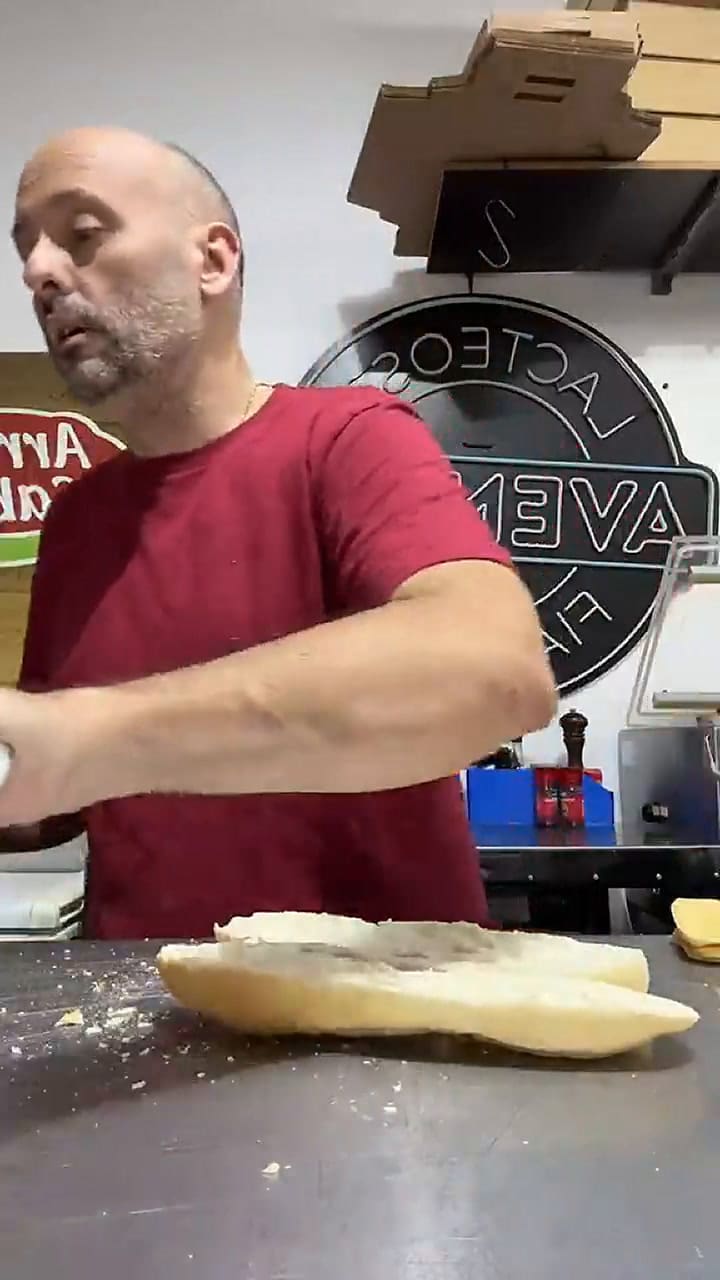 La calidad de los sándwiches de “el pelado de TikTok”