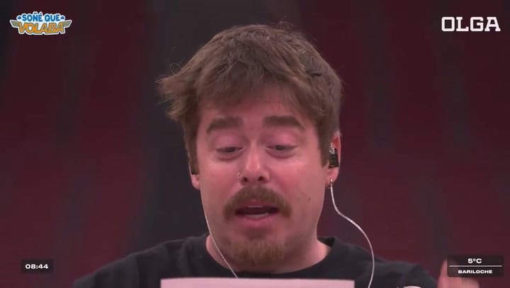 Migue Granados se emocionó al transmitir desde la cancha de los Chicago Bulls