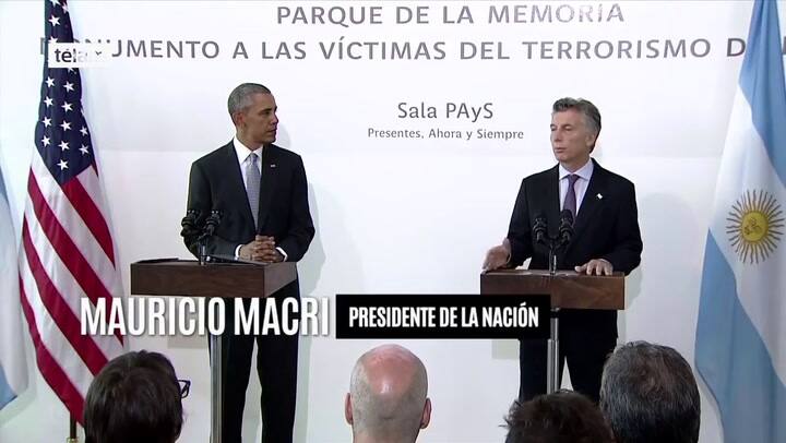 La visita de Obama en 2016 - Fuente: Télam