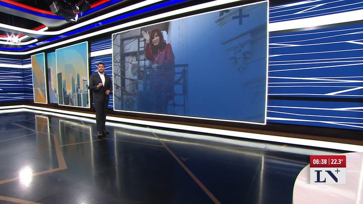 Cristina Kirchner continua su recuperacion internada