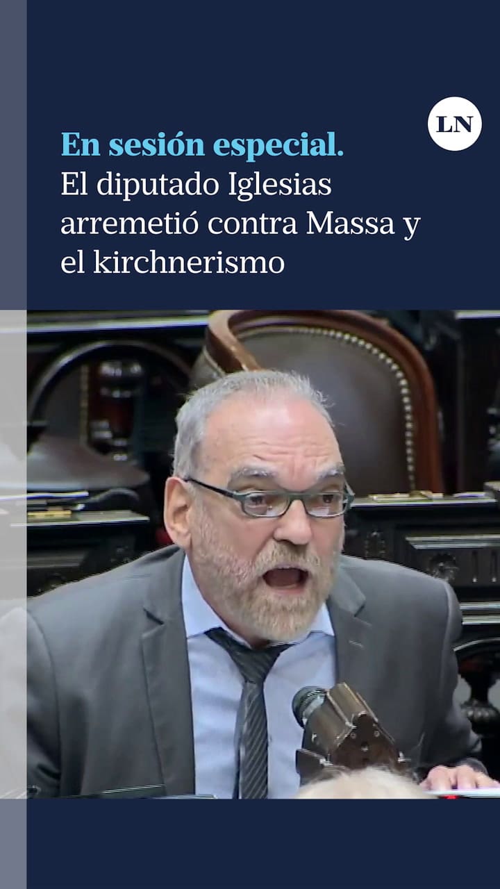 Fernando Iglesias, diputado del PRO, arremetió contra Massa y el kirchnerismo