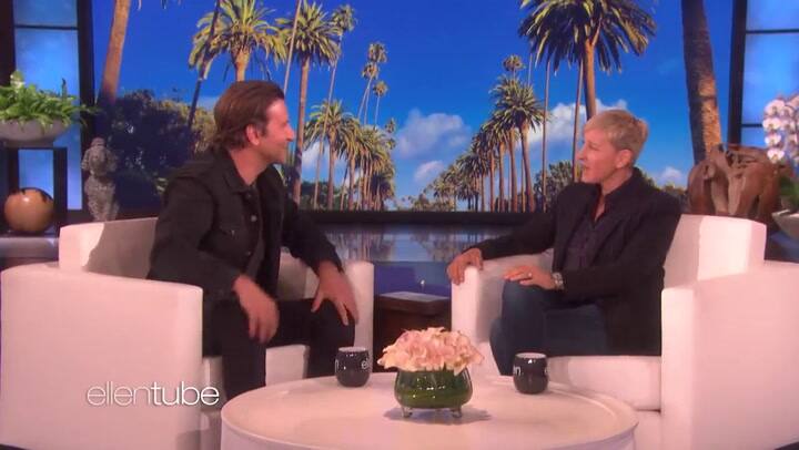 Bradley Cooper alimenta la fantasía de una reunión artística con Lady Gaga - Fuente: TheEllenShow
