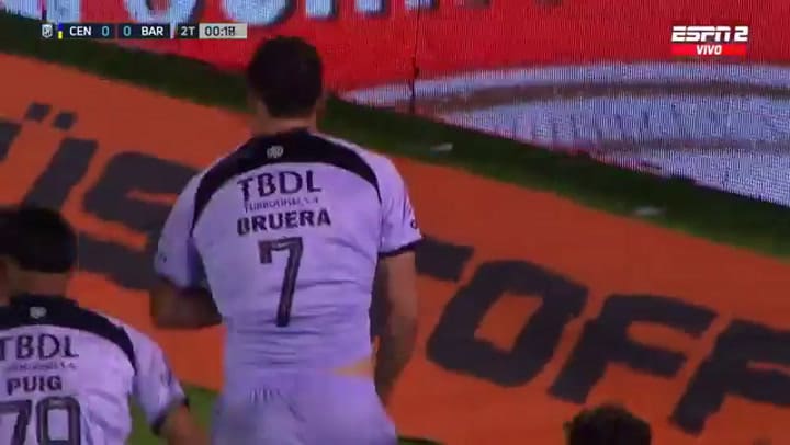 El gol de Facundo Bruera a Rosario Central