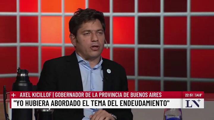 Axel Kicillof: "No me arrepiento lo que hice con YPF"