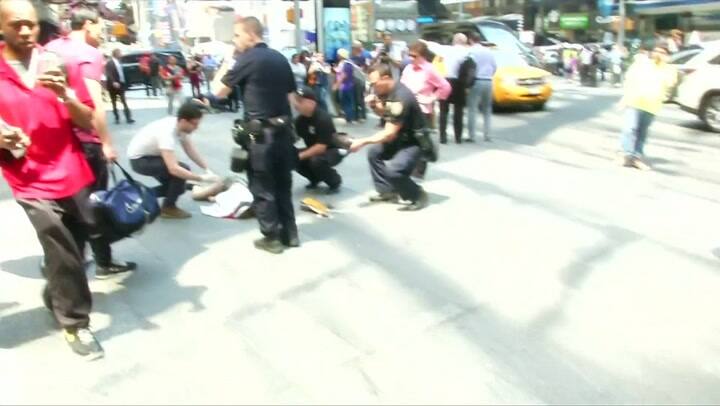 Cómo quedaron las víctimas del incidente en Nueva York