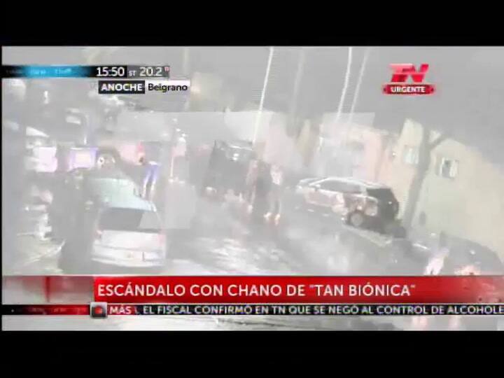 El video del escándalo: así atacaron los vecinos de Belgrano a Chano Charpentier