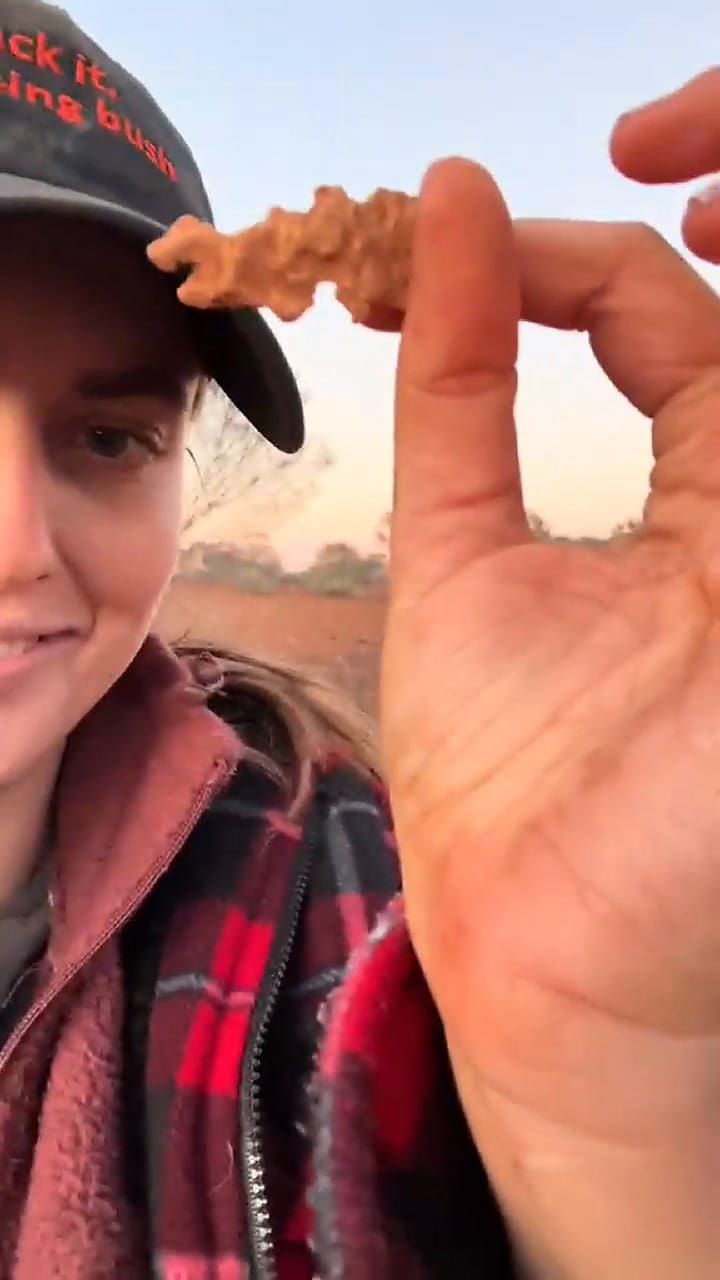 ¿Ves la pepita de oro? Puso a prueba a todos para demostrarles cómo se pierde una fortuna