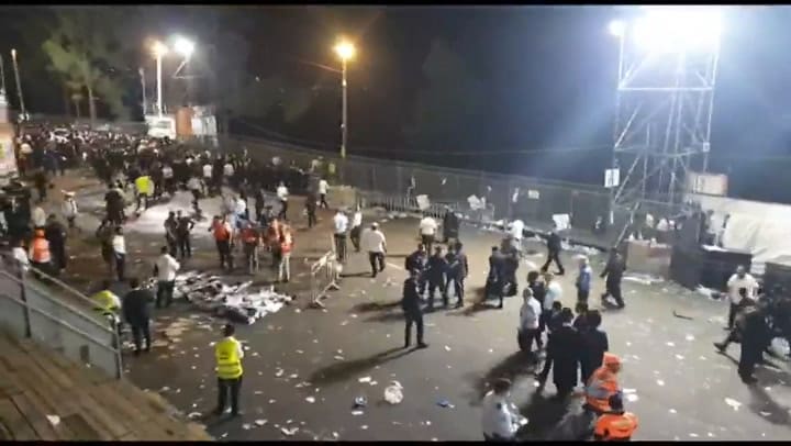 Estampida durante peregrinación: “uno de los peores desastres de Israel” - Fuente: AFP