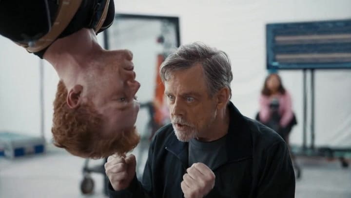Mark Hamill da cátedra de cómo usar la Fuerza en el videojuego Star Wars Jedi: Survivor