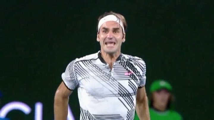 Federer venció a Nadal en cinco sets y ganó su Grand Slam N°18