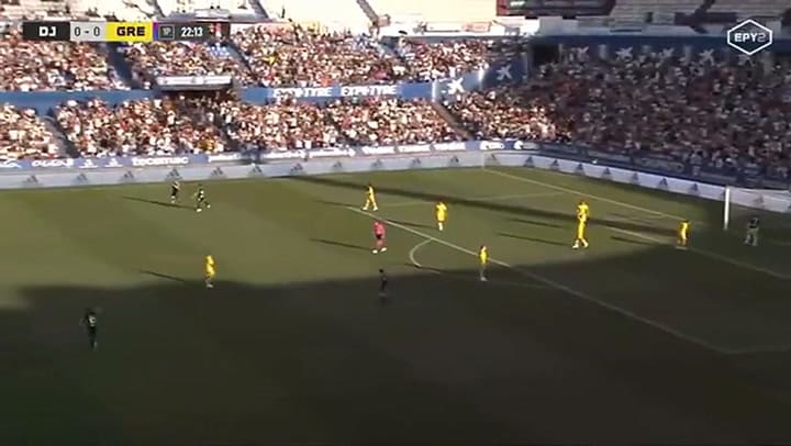 El golazo de Alex Silvestre en el PARTIDAZO DE YOUTUBERS 2 organizado por DjMaRiiO y TheGrefg