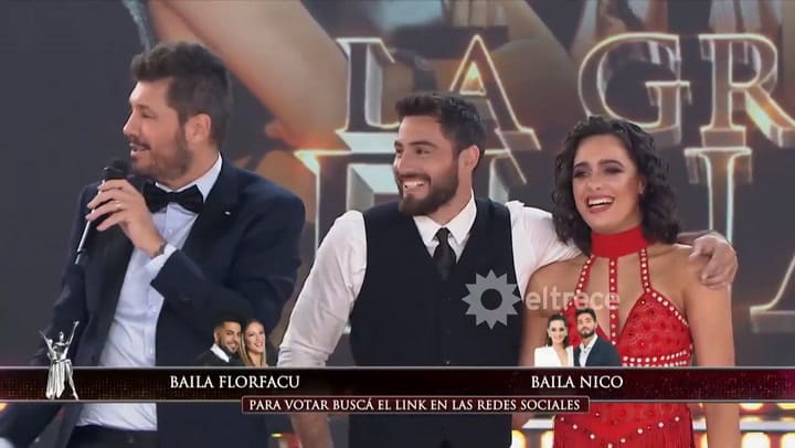 Nicolás Occhiato y Flor Vigna, protagonistas de un intercambio incómodo - Fuente: eltrece