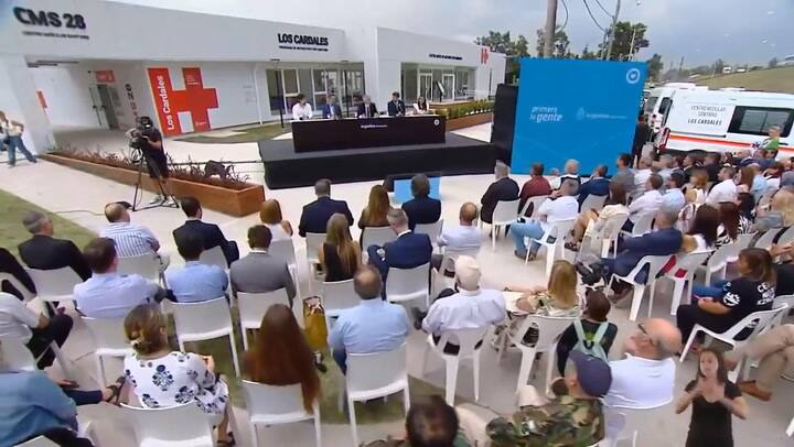 La respuesta de Alberto Fernández al reproche que le hicieron en Cardales