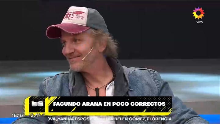 La reaccion de Facundo Arana al ser consultado por su vinculo con Natalia Oreiro