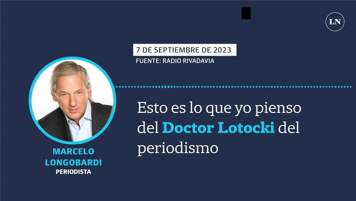 Esto es lo que yo pienso del Doctor Lotocki del periodismo, Tucker Carlson'