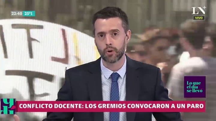 Conflicto docente- los gremios convocaron a un paro