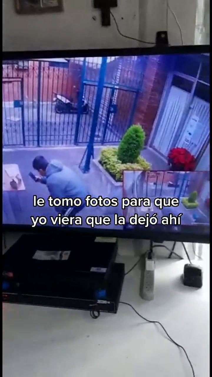 Increíble: repartidor finge dejar pedido en casa y luego se lo lleva