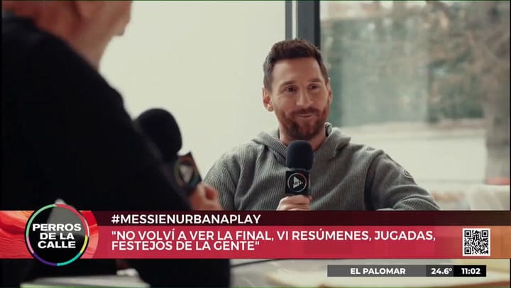 Messi reveló que no volvió a ver la final de la Copa del Mundo
