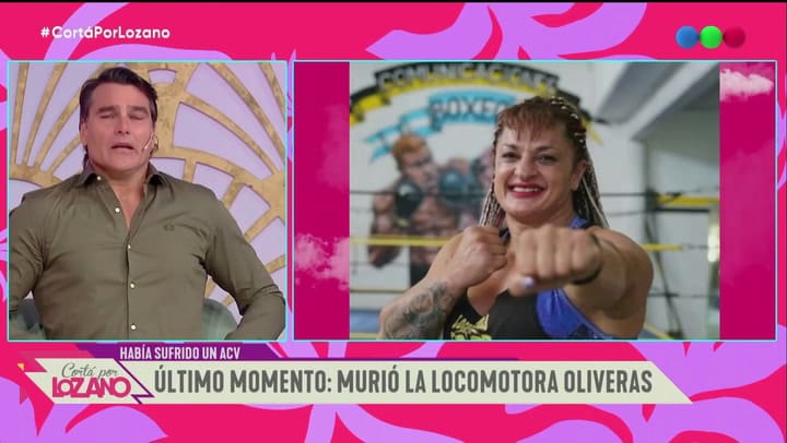 Hernán Drago se quiebra al enterarse de la muerte de Alejandra "Locomotora" Oliveras