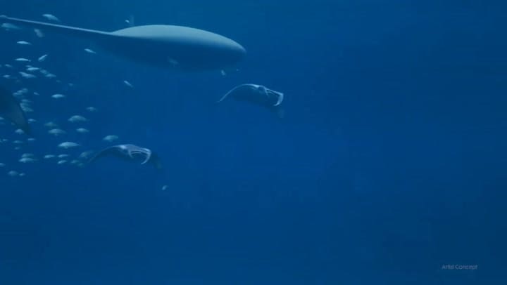 Manta Ray, el drone submarino autónomo