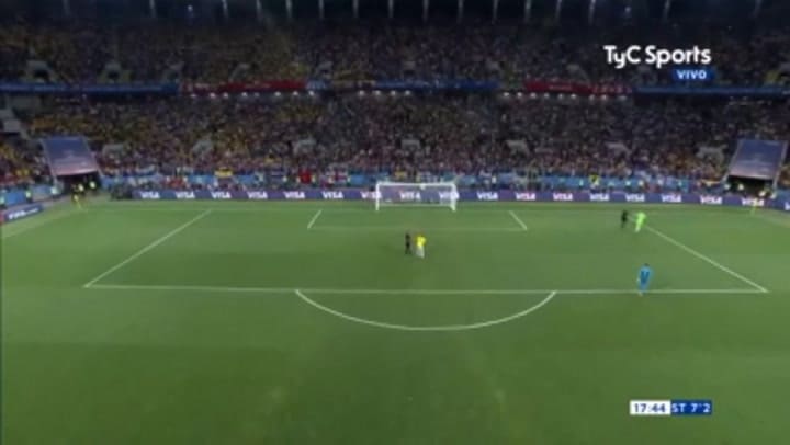 Así fueron los penales que dejaron a Colombia afuera del Mundial - Fuente: TyC Sports