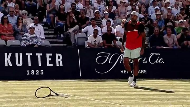 Andy Murray vuelve a jugar una final sobre césped tras derrotar a un Nick Kyrgios