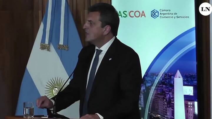 Massa apuntó contra Javier Milei