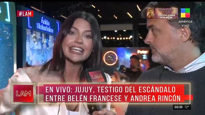 Sofia Jujuy dio detalles de la pelea entre Rincon y Francese