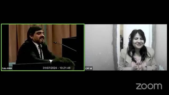 Brenda Uliarte: acusada de ser participe necesaria en el atentado .mp4