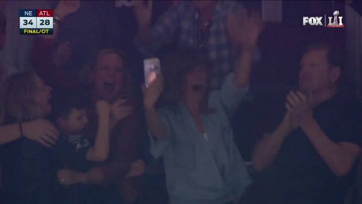 El festejo de la mujer de Brady