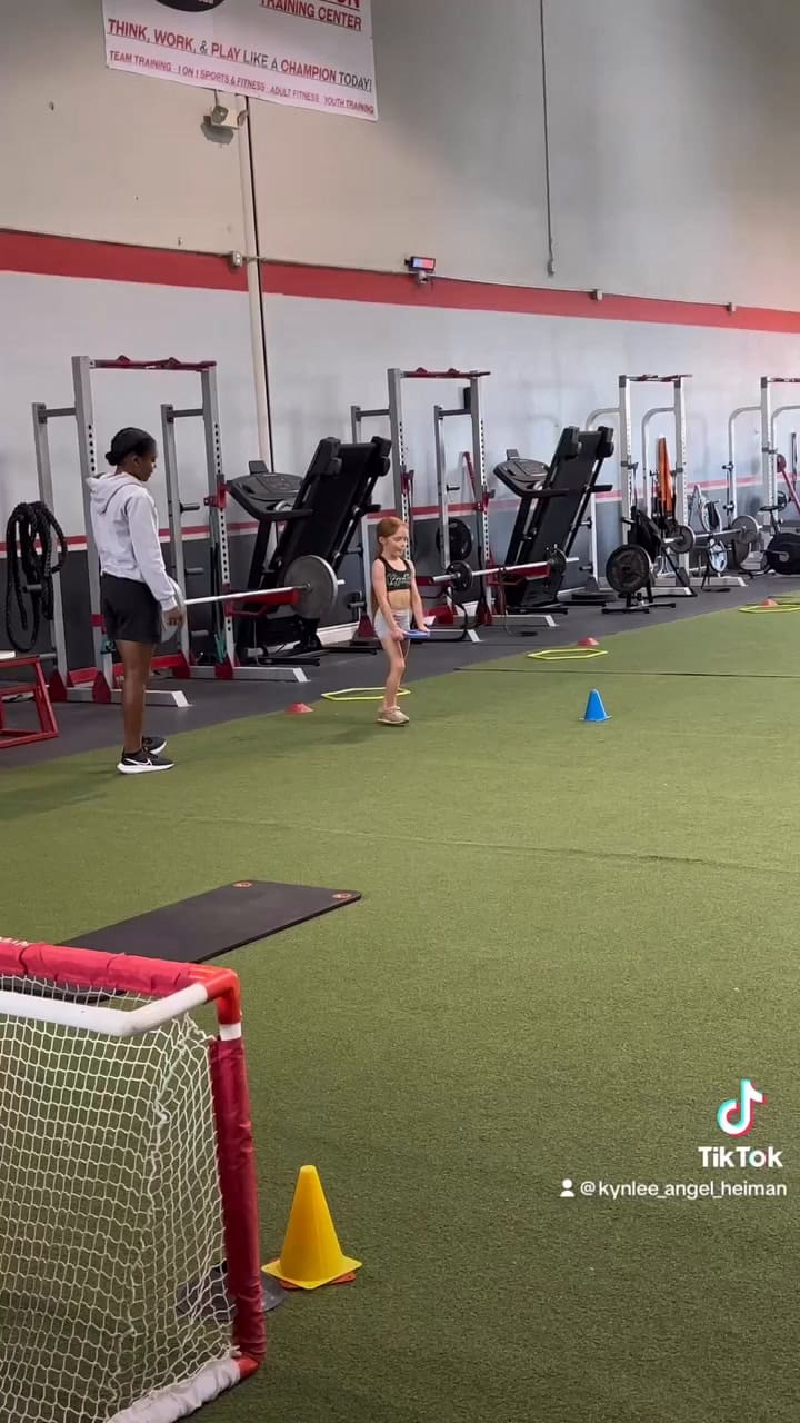 Un día de entrenamiento con Kynlee