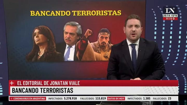Bancando terroristas. El editorial de Jonatan Viale.