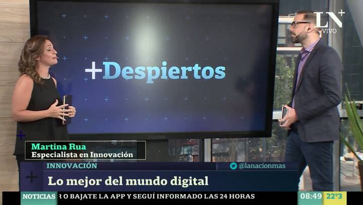 3 recomendaciones del mundo digital - Martina Rua en Más Despiertos